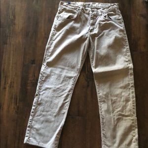 Men’s C of H (boot cut) khaki jeans. 32X30